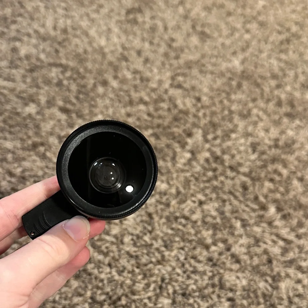 Versatile Black Camera Lens by [Brand]